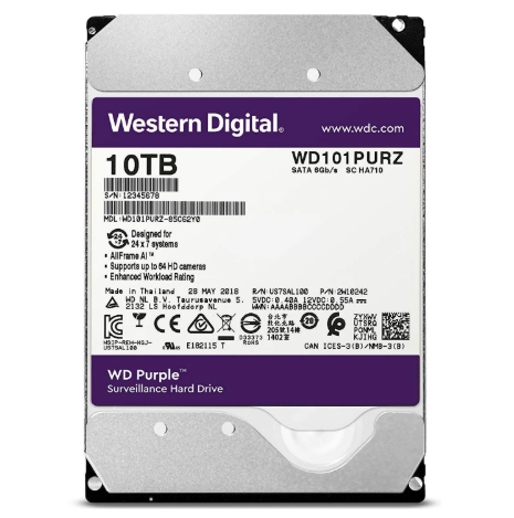 HDD 10TB WD PURPL M