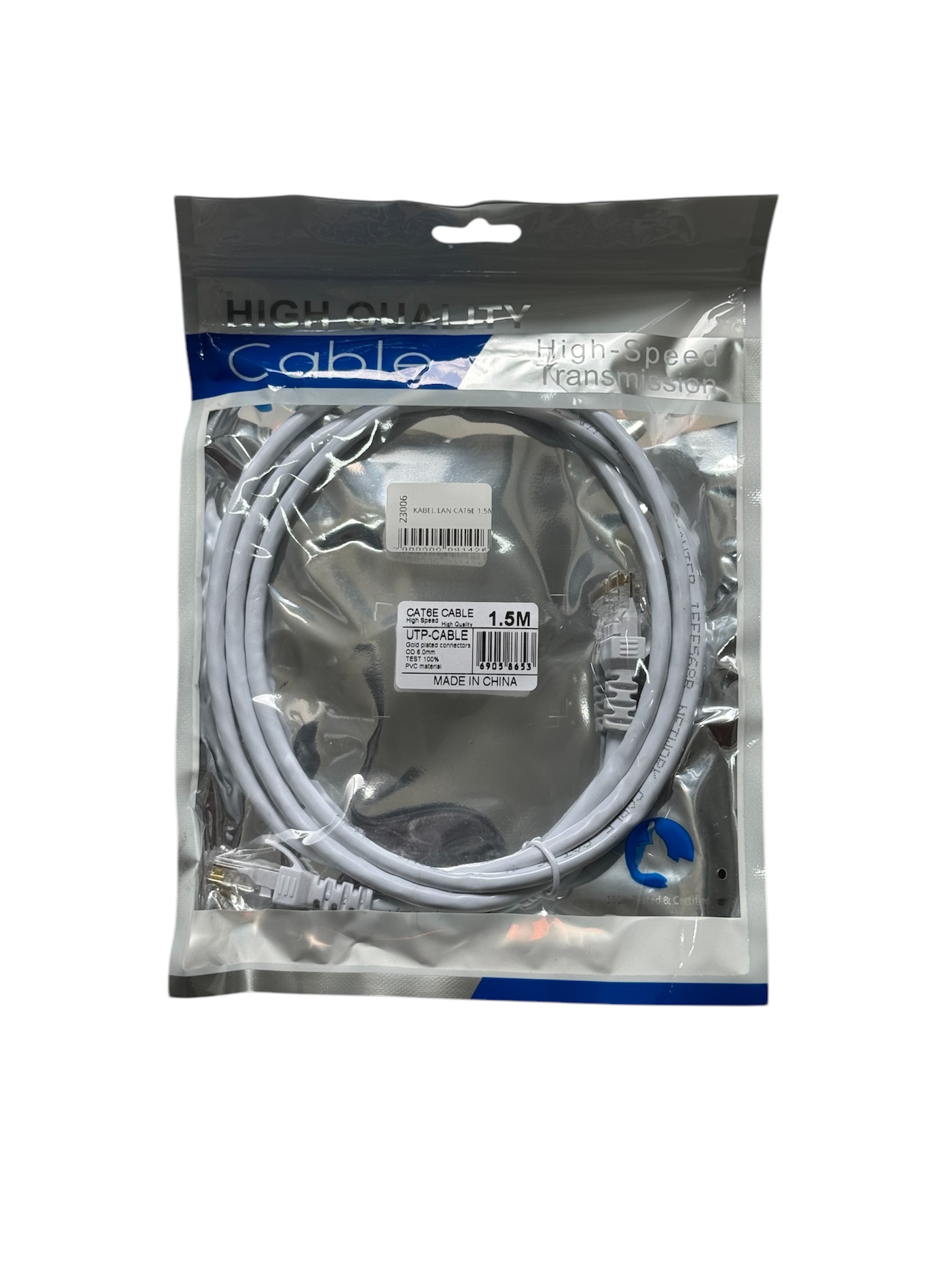 KABEL LAN CAT6E 1.5M