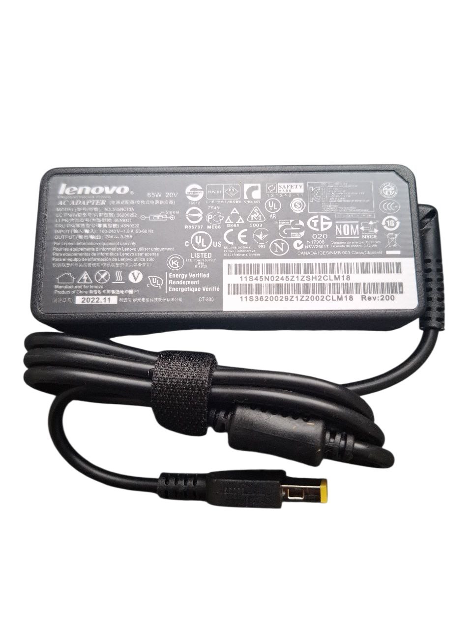 BP 20V3.25A NOTEBOOK LENOVO
