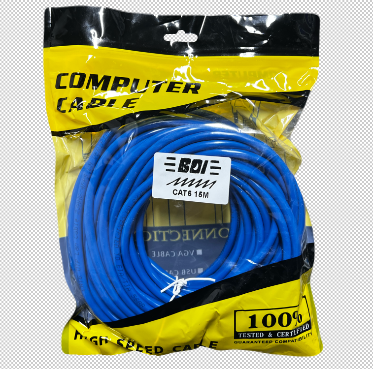 KABEL LAN KUK CAT6 15M
