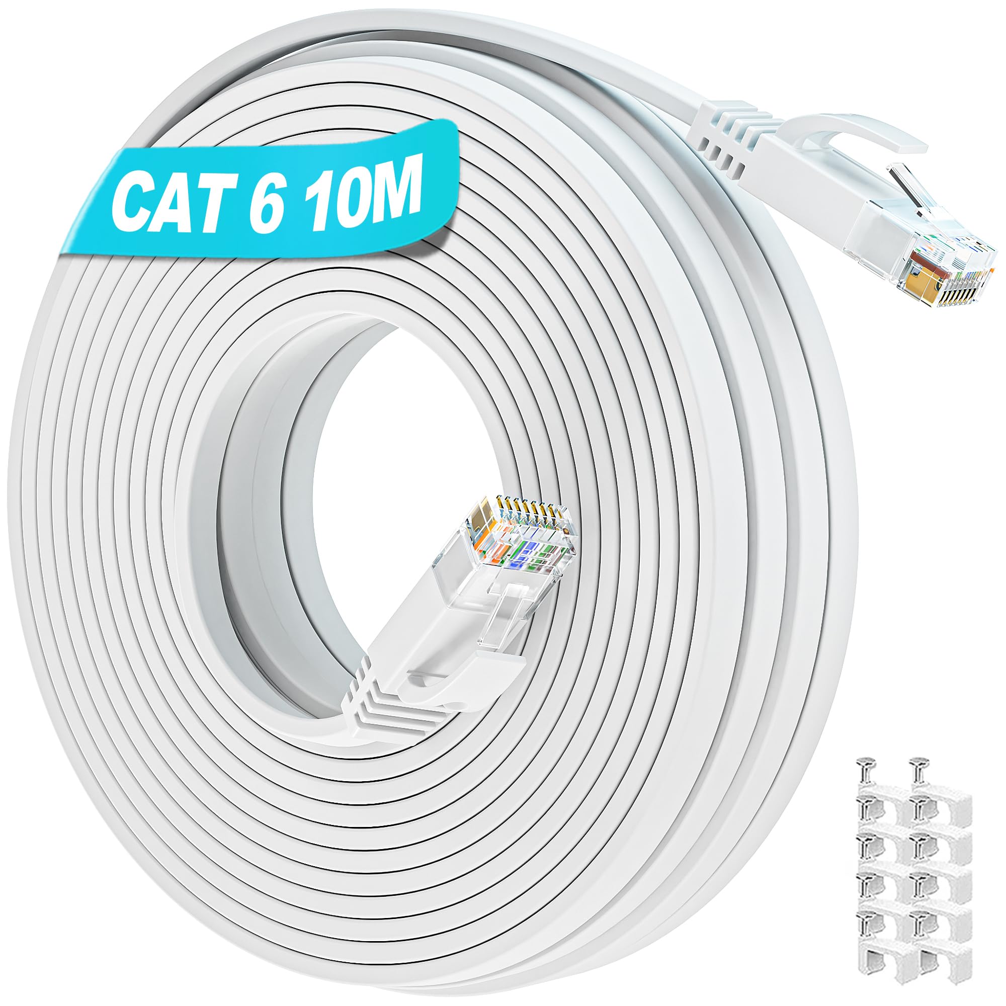 KABEL LAN CAT6 UZKIY 10M