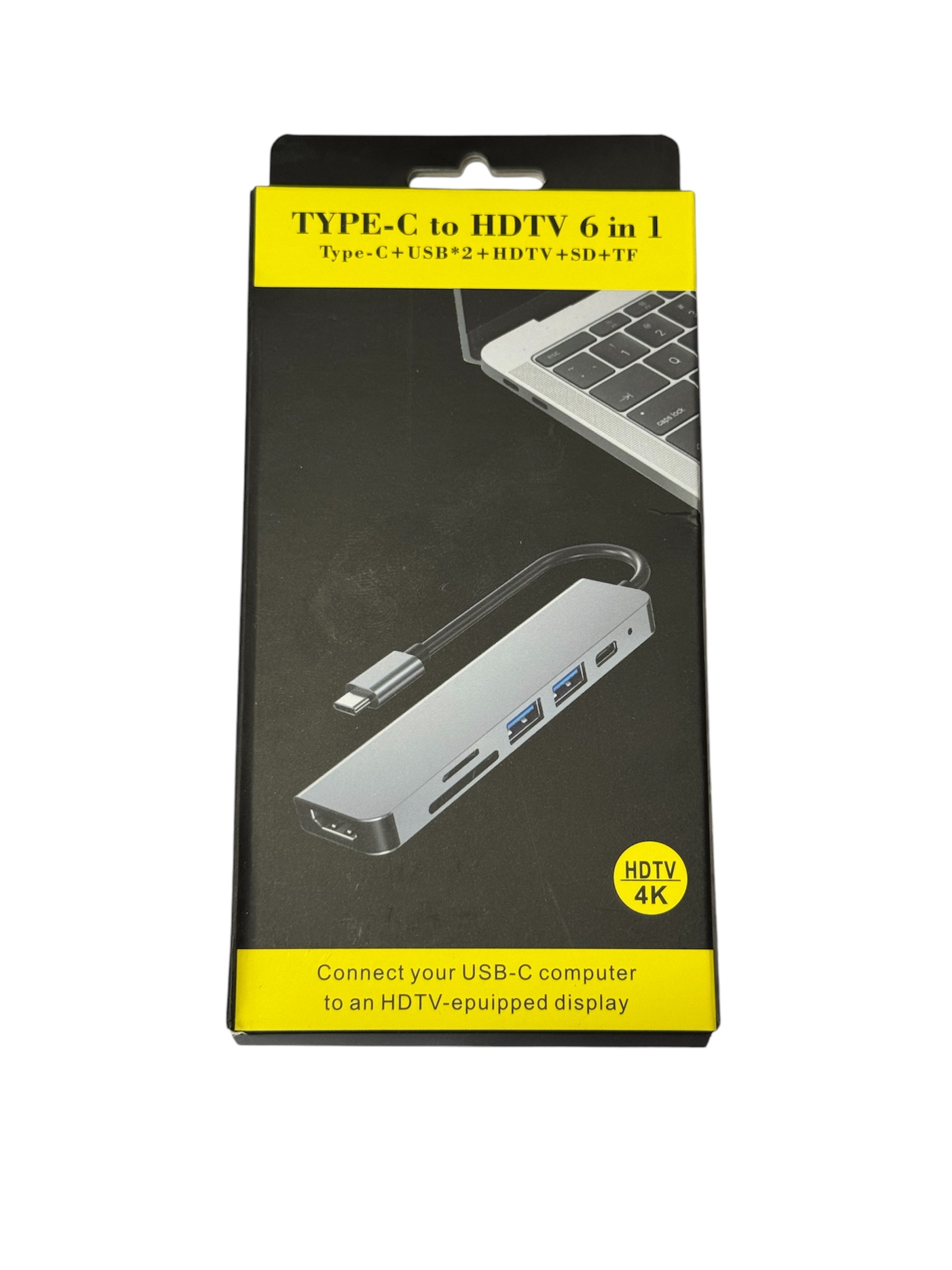 TYPE-C TO HDTV 6 IN 1