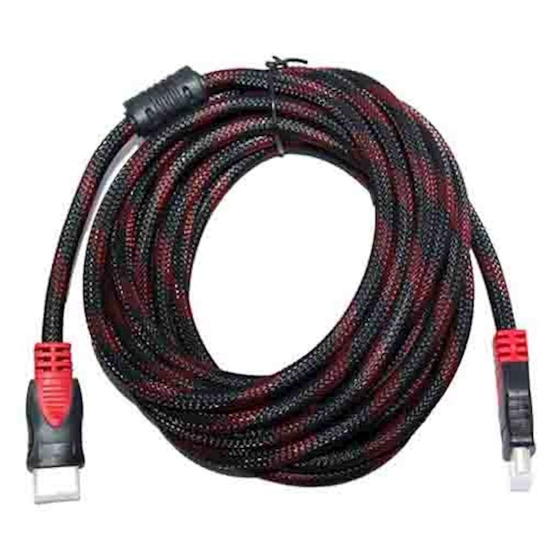 KABEL HDMI QIZIL,QORA 15M