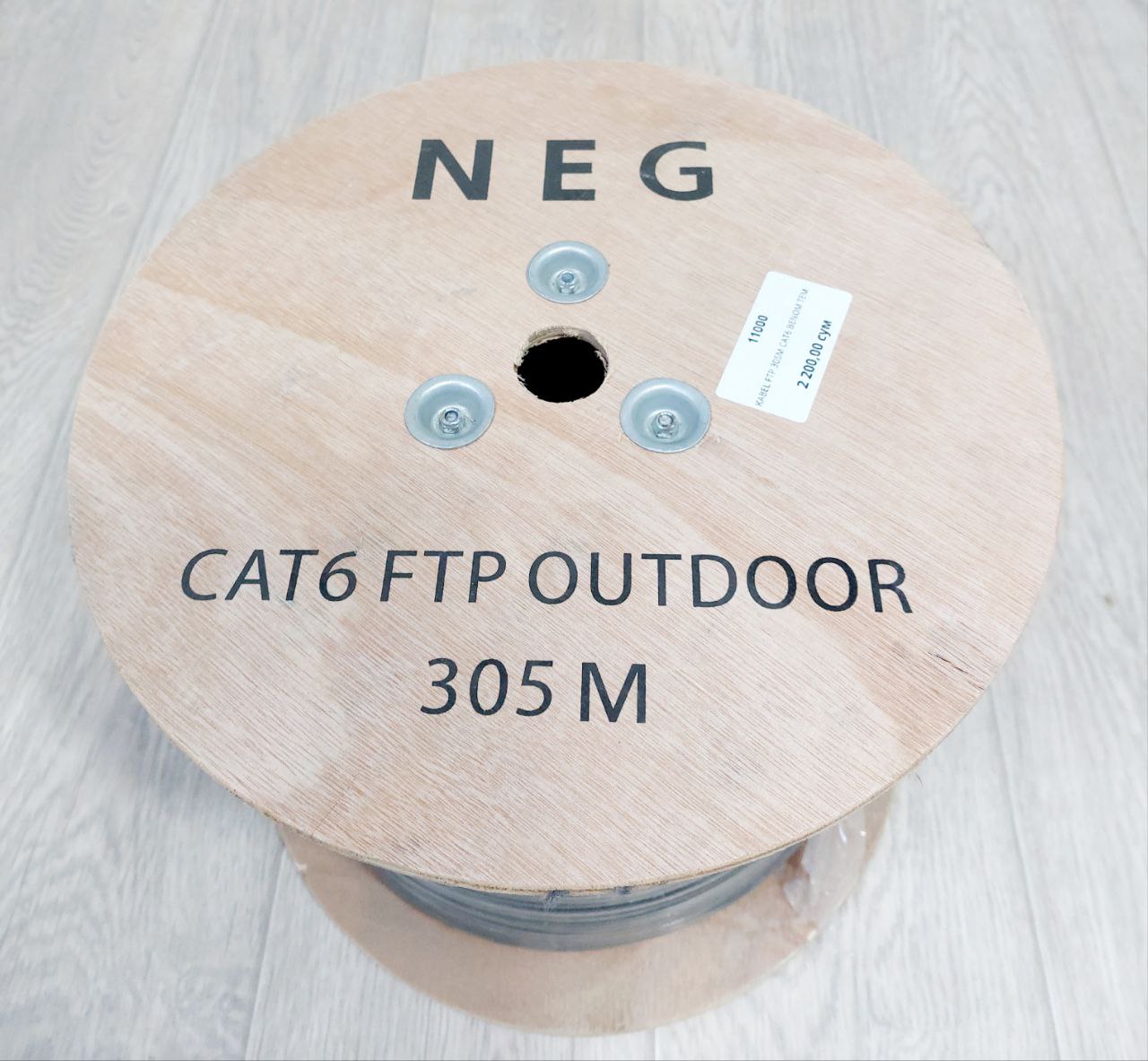 KABEL FTP 305M CAT6 BENOM TEM