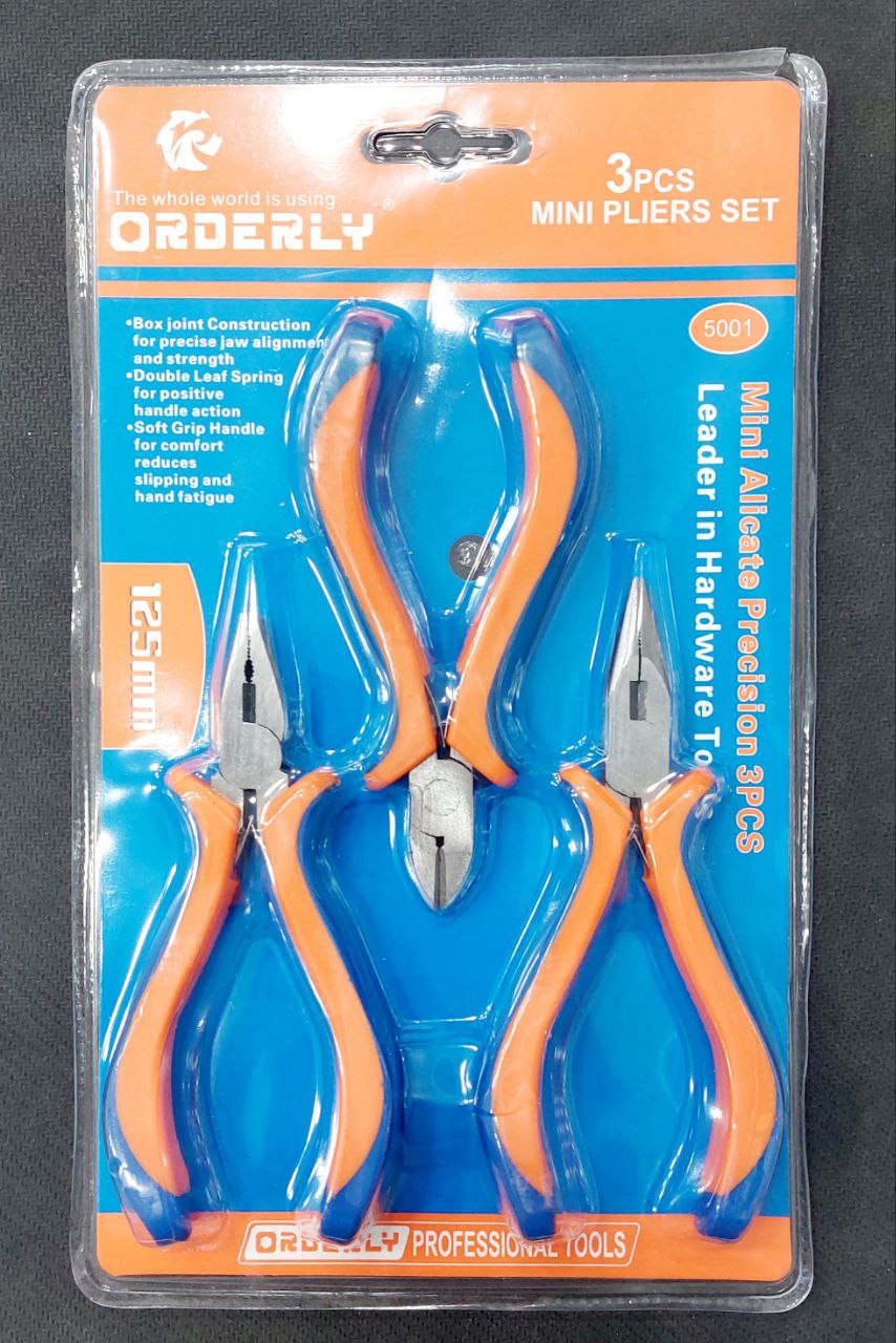 PLOSKOGUBSI NABOR 3PCS 125MM