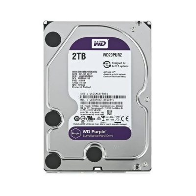 HDD 2TB WD PURPL FER